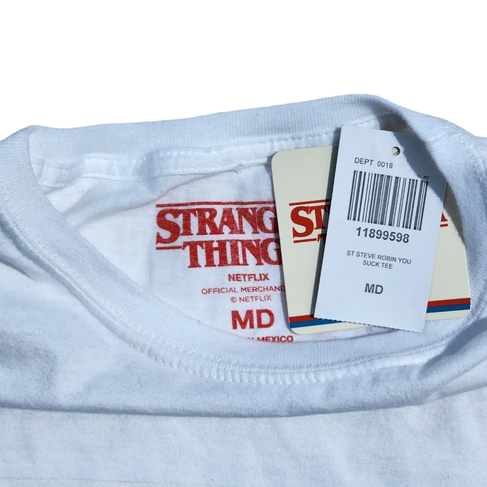 Stranger Things Ahoy Steve & Robin You Suck Tee - Picture 4 of 4